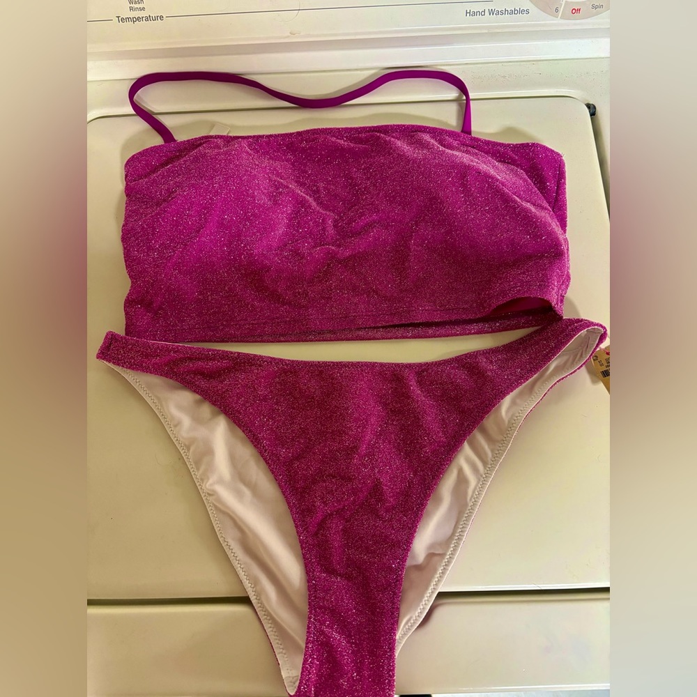 Victoria’s Secret Pink Sparkly Bikini Set